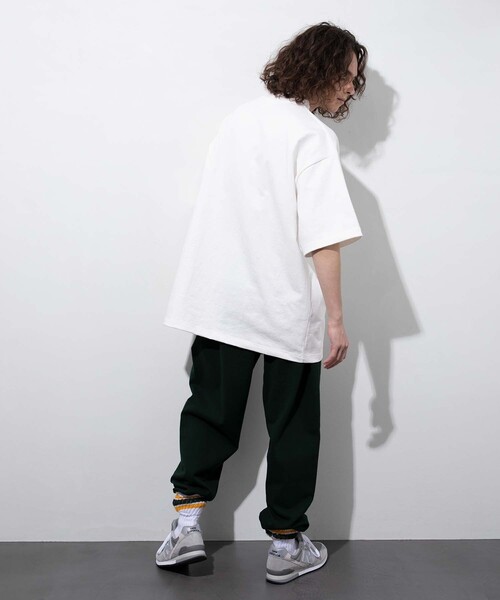 FREAK'S STORE（フリークスストア）の「カレッジロゴ スウェットパンツ/イージーパンツ（その他パンツ・メンズ・オフホワイト/ブラック/モスグリーン/ネイビー・MEDIUM/LARGE）」の15枚目の写真