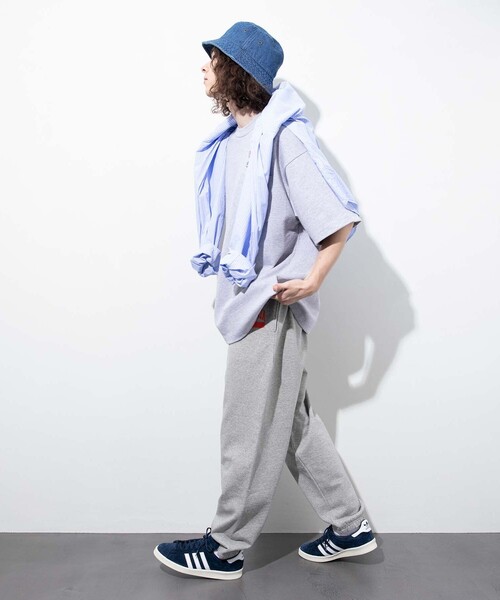 FREAK'S STORE（フリークスストア）の「カレッジロゴ スウェットパンツ/イージーパンツ（その他パンツ・メンズ・オフホワイト/ブラック/モスグリーン/ネイビー・MEDIUM/LARGE）」の5枚目の写真