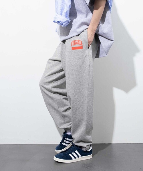 FREAK'S STORE（フリークスストア）の「カレッジロゴ スウェットパンツ/イージーパンツ（その他パンツ・メンズ・オフホワイト/ブラック/モスグリーン/ネイビー・MEDIUM/LARGE）」の16枚目の写真