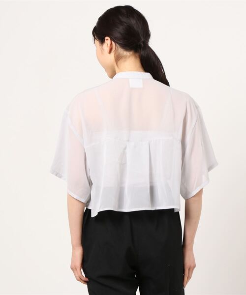 dispark(ディスパーク)の「DISPARK /バンドカラーショートシャツ(シャツ/ブラウス・レディース・アイボリー/その他1・FREE)」の12枚目の写真