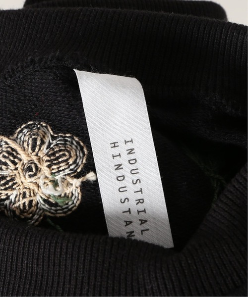 niche.（ニッチ）の「【niche./ニッチ】Flower EMB C/N SWEAT-ALL（スウェット・メンズ・ブラック・MEDIUM）」の14枚目の写真