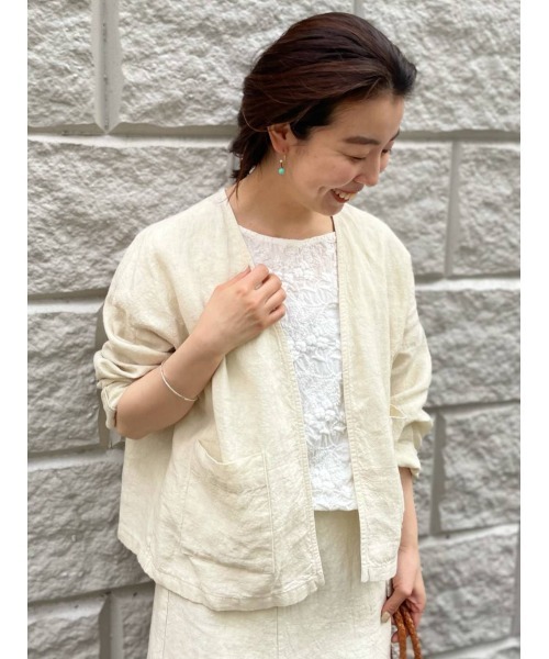 BEARDSLEY（ビアズリー）の「アンティーク風リネンハオリ