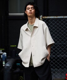 FREAK'S STORE | FREAK'S STORE/フリークスストア TECH-LINEN SHORT SLEEVE COACH SHIRT JACKET/テックリネン 半袖 コーチ シャツジャケット/ワンマイルウェア/レギュラー(シャツ/ブラウス)
