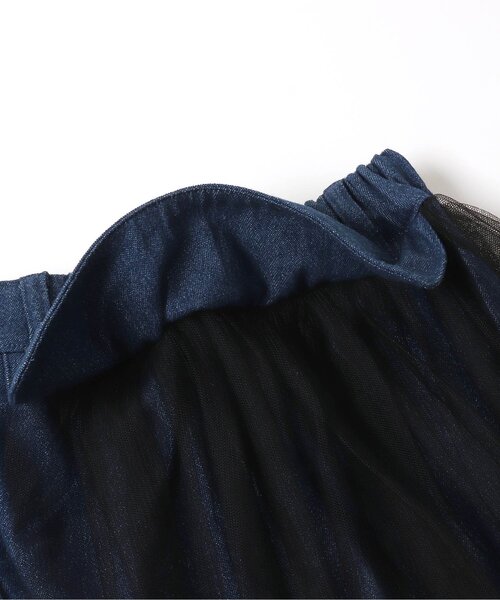 algy（アルジー）の「チュール重ねスカート（スカート・キッズ・ブラック/インディゴブルー・SMALL/MEDIUM/X-SMALL/XX-SMALL）」の7枚目の写真