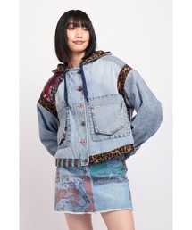 Desigual（デシグアル）の「ルネサンスプリント デニムジャケット
