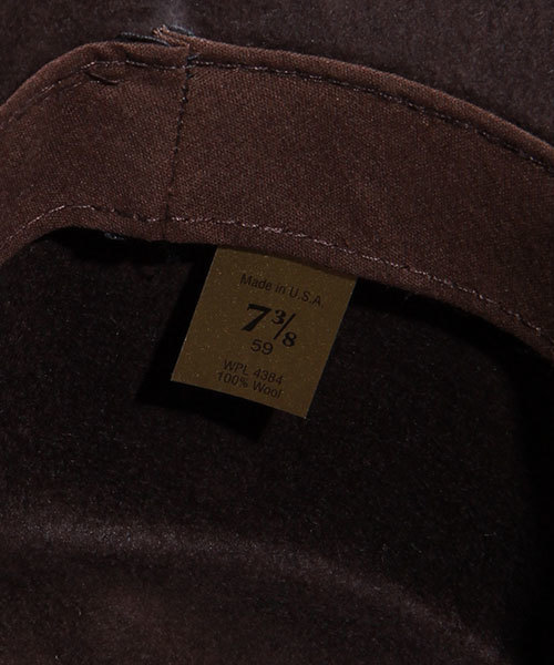 FREAK'S STORE(フリークスストア)の「EFFANEM/エファーマン CRUSHER HAT (ハット・メンズ・ブラウン/ブラック・FREE)」の7枚目の写真