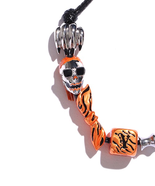 Evae mob(エヴァーモブ)の「EVAEMOB+TYGA/エバーモブ+タイガ/コラボレーション Tyga Collaboration Bracelet ブレスレット タイガー ギフト(ブレスレット・メンズ・マルチ・FREE)」の6枚目の写真