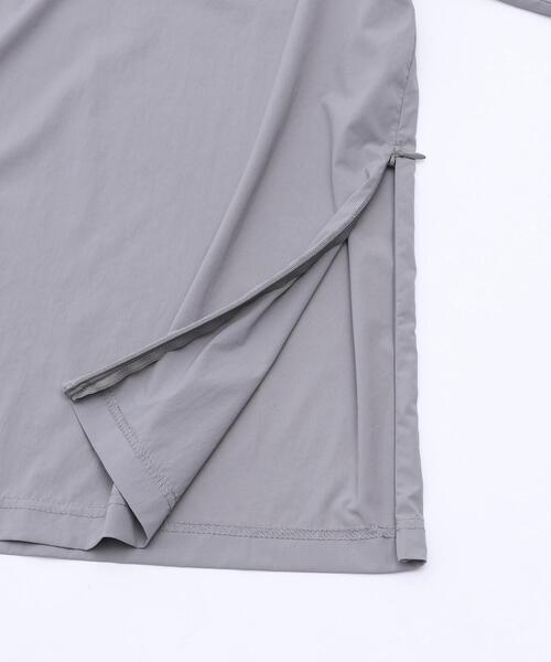 coen（コーエン）の「ストレッチナイロンクルーネックTシャツ（Tシャツ/カットソー・メンズ・ブラック/グレー/オリーブ・SMALL/MEDIUM/LARGE/X-LARGE）」の21枚目の写真