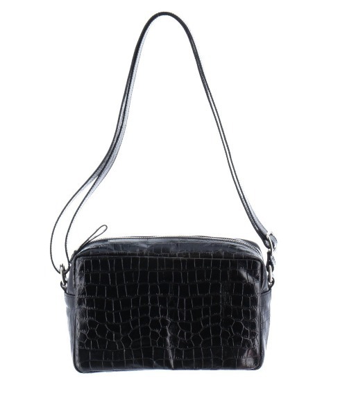 IO PELLE（イオペレ）の「イオペレ/io pelle MADE IN ITALY レザー型押しミニバッグ（ショルダーバッグ・メンズ・ブラック・FREE）」の7枚目の写真