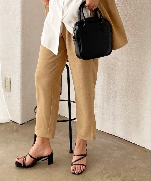 パンツリネンライクティパードパンツ その他パンツ Shelly Island シェリーアイランド のファッション