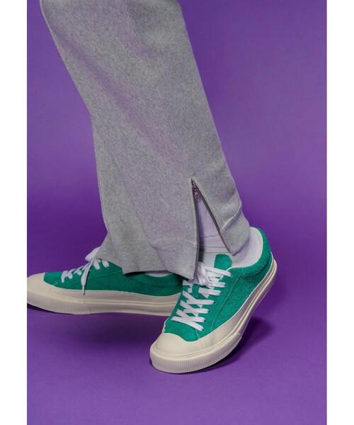 Champion（チャンピオン）の「＜Champion × monkey time＞ F/T  SIDE ZIP PANTS/スウェットパンツ（スウェットパンツ・メンズ・ブラック/グレー・S/L/M）」の6枚目の写真