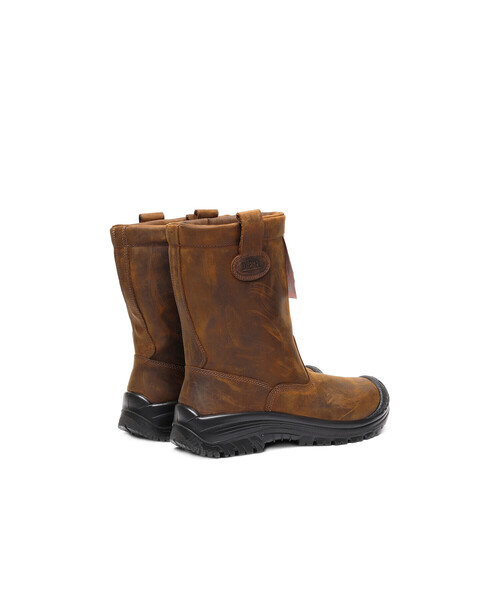 DIESEL（ディーゼル）の「メンズ トリートメントレザー ワークブーツ（ブーツ・メンズ・ダークブラウン・44/40/41/42/43）」の4枚目の写真