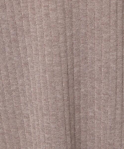 closet story（クローゼットストーリー）の「＜closet story（クロ－ゼットストーリー）＞ リブサック Vネック ワンピース -ウォッシャブル-（ワンピース・レディース・ベージュ/ブラック/シャーベット・FREE）」の15枚目の写真