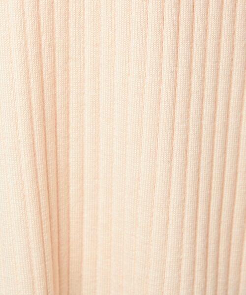 closet story（クローゼットストーリー）の「＜closet story（クロ－ゼットストーリー）＞ リブサック Vネック ワンピース -ウォッシャブル-（ワンピース・レディース・ベージュ/ブラック/シャーベット・FREE）」の14枚目の写真