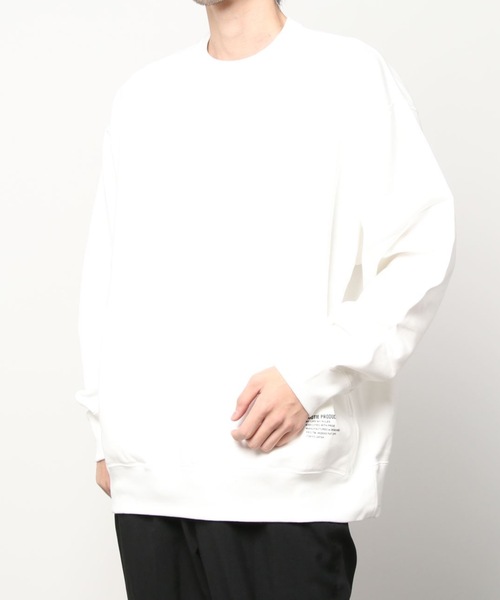COOTIE PRODUCTIONS（クーティープロダクションズ）の「Compact Yarn Crewneck Sweatshirt（スウェット・メンズ・ホワイト/ブラック/グレー・MEDIUM/SMALL/LARGE/X-LARGE）」の2枚目の写真