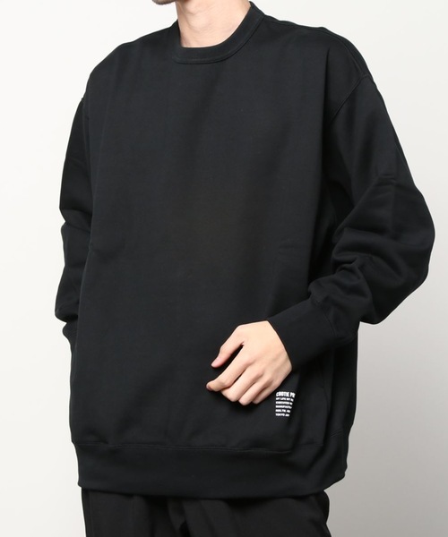 COOTIE PRODUCTIONS（クーティープロダクションズ）の「Compact Yarn Crewneck Sweatshirt（スウェット・メンズ・ホワイト/ブラック/グレー・MEDIUM/SMALL/LARGE/X-LARGE）」の3枚目の写真
