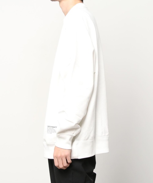 COOTIE PRODUCTIONS（クーティープロダクションズ）の「Compact Yarn Crewneck Sweatshirt（スウェット・メンズ・ホワイト/ブラック/グレー・MEDIUM/SMALL/LARGE/X-LARGE）」の4枚目の写真