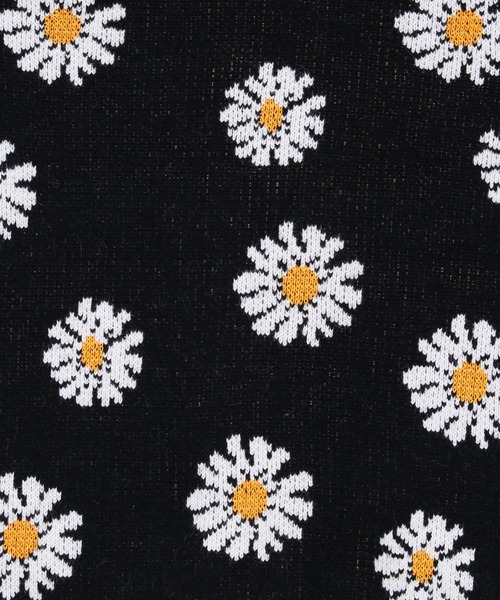 WC（ダブル シー）の「マーガレットパターンカーディガン（カーディガン/ボレロ・レディース・ホワイト/ブラック/サックスブルー/ピンク/グリーン・FREE）」の12枚目の写真