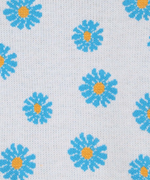 WC（ダブル シー）の「マーガレットパターンカーディガン（カーディガン/ボレロ・レディース・ホワイト/ブラック/サックスブルー/ピンク/グリーン・FREE）」の13枚目の写真