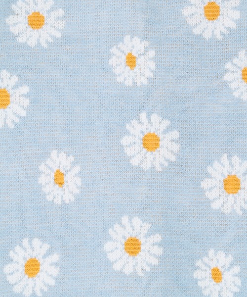 WC（ダブル シー）の「マーガレットパターンカーディガン（カーディガン/ボレロ・レディース・ホワイト/ブラック/サックスブルー/ピンク/グリーン・FREE）」の16枚目の写真