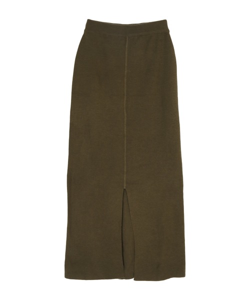 titivate(ティティベイト)の「スリットタイトニットスカート(スカート・レディース・ブラック/レッド/ライトブラウン/ライトグリーン/ネイビー/アイボリー/オレンジ/ブルー/ピンク/オリーブ/グレイッシュブルー/ピンク系その他/グレー/ホワイト系その他/グリーン系その他/オフホワイト/ブラウン・S/M/L/PS(XS-S))」の19枚目の写真