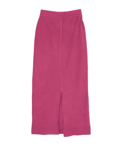 titivate(ティティベイト)の「スリットタイトニットスカート(スカート・レディース・ブラック/レッド/ライトブラウン/ライトグリーン/ネイビー/アイボリー/オレンジ/ブルー/ピンク/オリーブ/グレイッシュブルー/ピンク系その他/グレー/ホワイト系その他/グリーン系その他/オフホワイト/ブラウン・S/M/L/PS(XS-S))」の21枚目の写真