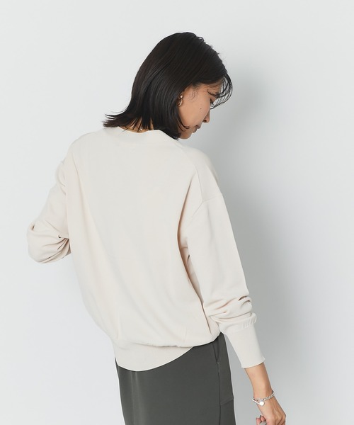 RIVE DROITE（リヴドロワ）の「首元をすっきりと魅せるVネック　クールタッチUVVネックカーディガン（カーディガン/ボレロ・レディース・ネイビー/ボルドー/ベージュ系その他・FREE）」の7枚目の写真