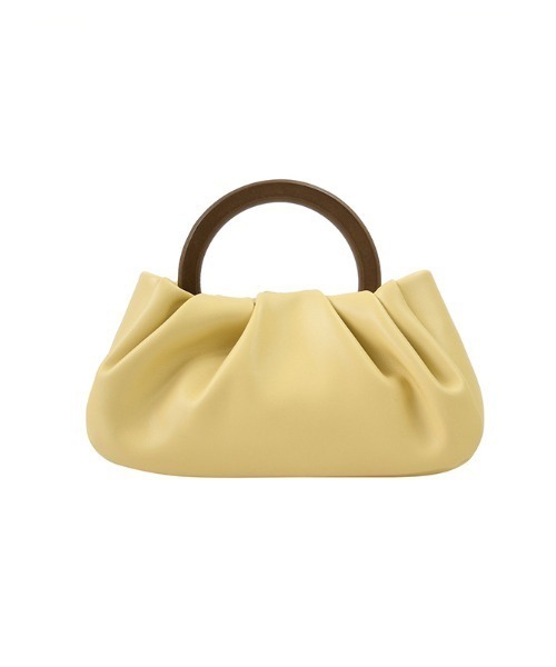 yuue' ( wear )（ユーイ）の「2wayレザーハンドバッグ（ハンドバッグ・レディース・ブラック/オフホワイト/イエロー・FREE）」の9枚目の写真