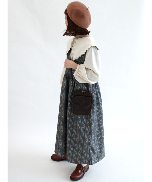 ehka sopo（エヘカソポ）の「フラップモバイルショルダー（ショルダーバッグ・レディース・ベージュ/ブラウン/ピンク・ﾌﾘ-）」の7枚目の写真