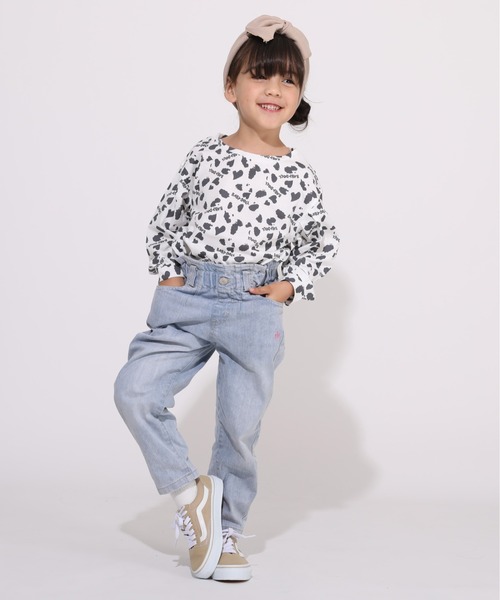 BABYDOLL（ベビードール）の「ダルメシアン柄ロンT 5547K（Tシャツ/カットソー・キッズ・ホワイト/オフホワイト・120cm/140cm/110cm/80ｃｍ/90cm/130cm/100cm）」の5枚目の写真