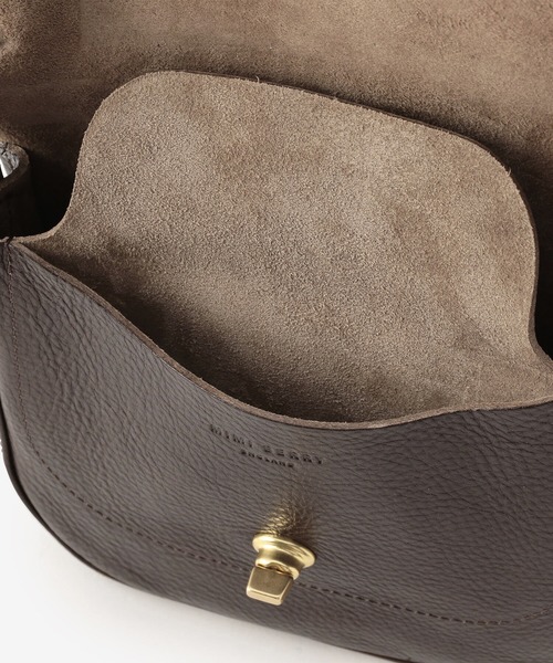 mimi(ミミ)の「【Mimi】ショルダーバッグ FRANCIS GRAINY WOMEN(ショルダーバッグ・レディース・ブルー系その他7/ダークグレー・FREE)」の14枚目の写真