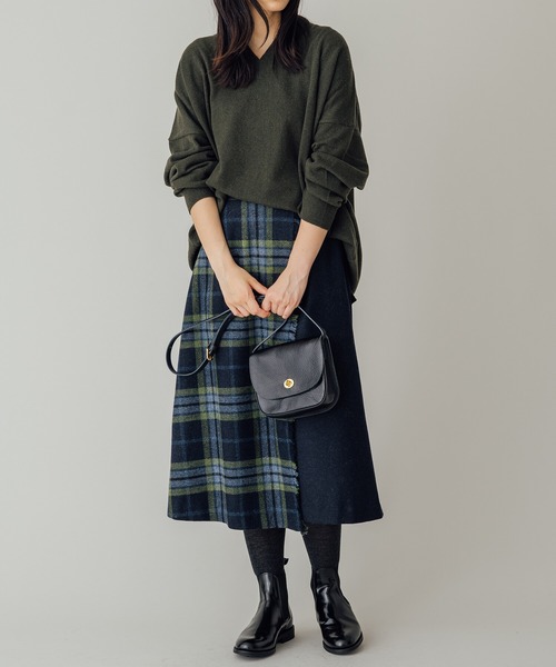 mimi(ミミ)の「【Mimi】ショルダーバッグ FRANCIS GRAINY WOMEN(ショルダーバッグ・レディース・ブルー系その他7/ダークグレー・FREE)」の9枚目の写真