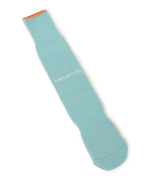 SHIPS（シップス）の「MOUN TEN.:チューブ ハイソックス（ソックス/靴下・キッズ・チャコールグレー/ホワイト/オレンジ/ライトブルー・00）」の3枚目の写真