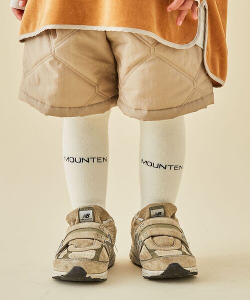 SHIPS（シップス）の「MOUN TEN.:チューブ ハイソックス（ソックス/靴下・キッズ・チャコールグレー/ホワイト/オレンジ/ライトブルー・00）」の9枚目の写真