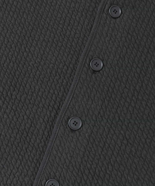 URBAN RESEARCH DOORS（アーバンリサーチドアーズ）の「キルトノーカラージャケット（ノーカラージャケット・レディース・アイボリー/ベージュ系その他/スミクロ・ONE）」の4枚目の写真