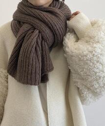 CITEN | ＜CITEN（シテン）＞リブ ニット ストール(マフラー)