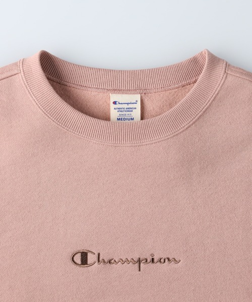 Champion（チャンピオン）の「【Champion】あったかクルースウェット（パーカー・レディース・ロイヤルブルー/ダークブラウン/ピンク・L/M）」の11枚目の写真