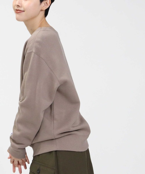 Champion（チャンピオン）の「【Champion】あったかクルースウェット（パーカー・レディース・ロイヤルブルー/ダークブラウン/ピンク・L/M）」の14枚目の写真