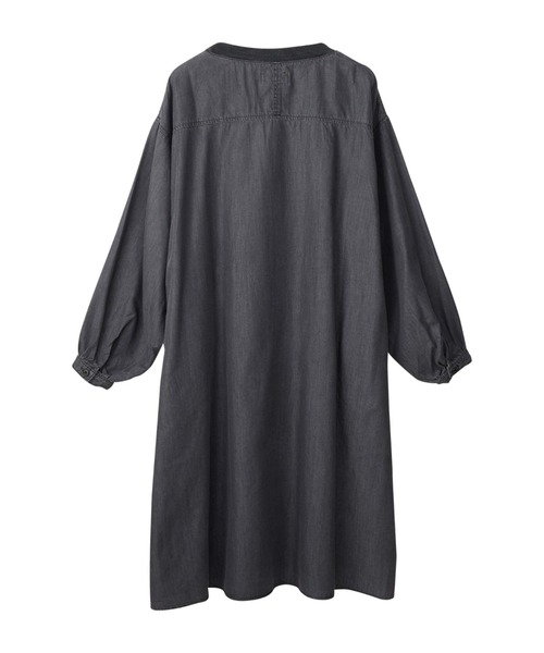 HYSTERIC GLAMOUR（ヒステリックグラマー）の「EASY WEEKEND プルオーバーワンピース（ワンピース・レディース・ブラック/インディゴブルー・FREE）」の3枚目の写真