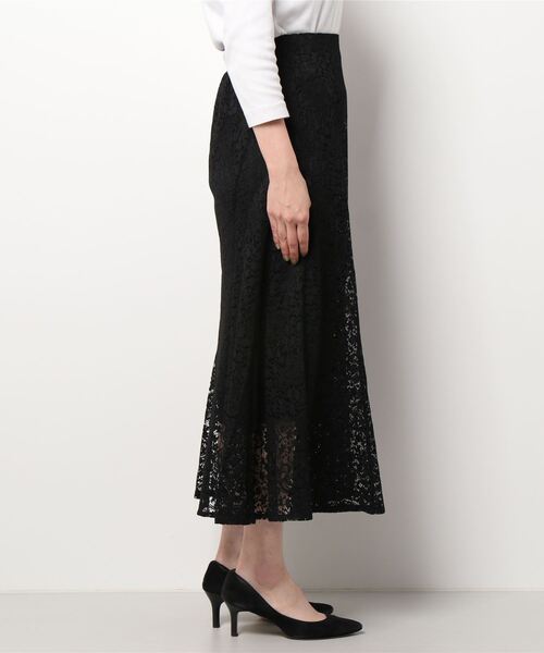 archives（アルシーヴ）の「レースマーメイドフレアスカート（スカート・レディース・ブルー/ブラック/アイボリー・MEDIUM）」の13枚目の写真