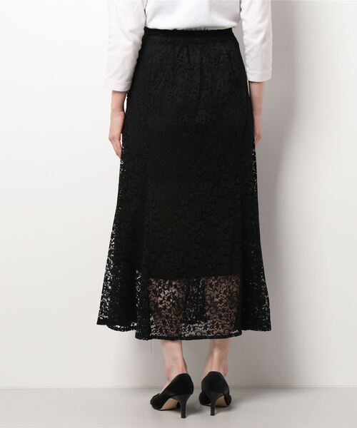 archives（アルシーヴ）の「レースマーメイドフレアスカート（スカート・レディース・ブルー/ブラック/アイボリー・MEDIUM）」の5枚目の写真