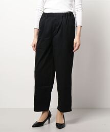 Samansa Mos2 blue | 表起毛ツイルイージーパンツ(その他パンツ)