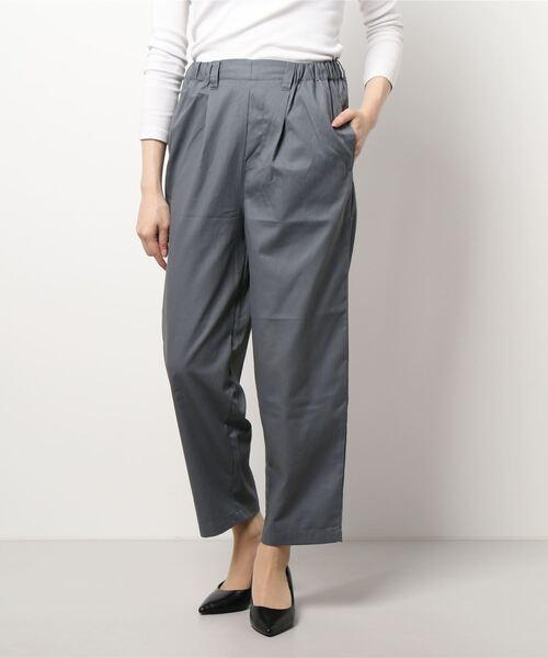 Samansa Mos2 blue(サマンサモスモスブルー)の「表起毛ツイルイージーパンツ(その他パンツ・レディース・グレー/チャコール/ブラウン/ブラック・フリ-)」の10枚目の写真