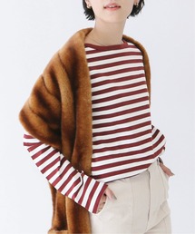 Spick & Span | ≪追加≫GIZACOTTONボーダーロングT2◆(Tシャツ/カットソー)