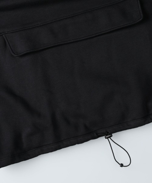 Levi's（リーバイス）の「【Levi's】ハーフジッププルオーバー（パーカー・メンズ・ブラック・S/M/L）」の14枚目の写真