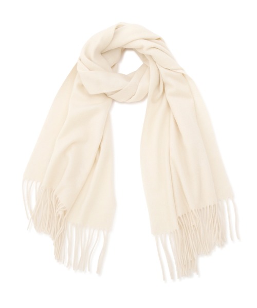 NATURAL BEAUTY BASIC（ナチュラルビューティーベーシック）の「カシミヤライトストール（ストール/ショール・レディース・オフホワイト/ベージュ系その他2/ラベンダー/ブルー・FREE）」の5枚目の写真