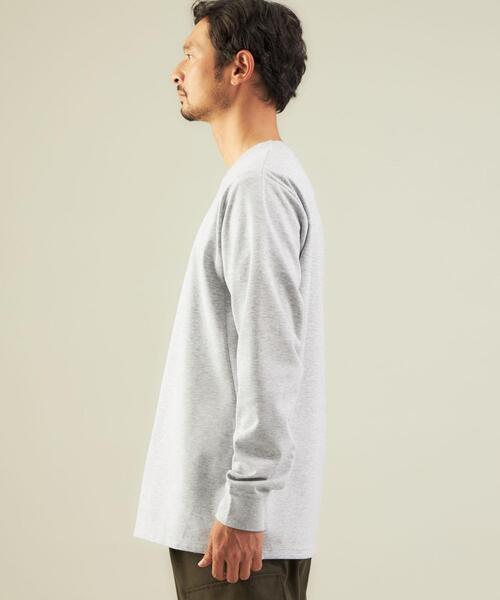 DAIWA 別注 ロゴデザイン ロングTシャツ グリーングレー L DAIWA 別注 ロゴデザイン ロングTシャツ グリーングレー L