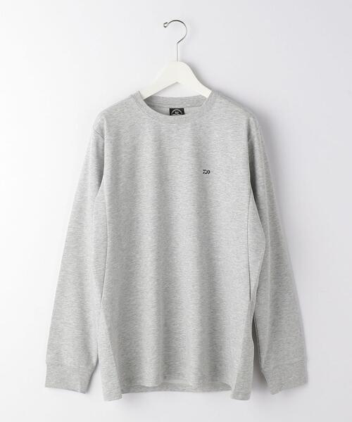 DAIWA 別注 ロゴデザイン ロングTシャツ グリーングレーM DAIWA 別注 ロゴデザイン ロングTシャツ グリーングレーM - メルカリ