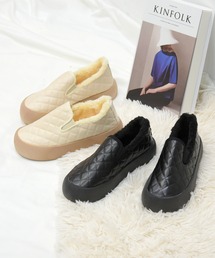 NOFALL | キルティングボアスニーカー(スニーカー)