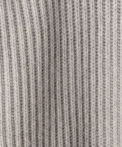 セール】SHIPS: 3G タスマニアウール ビッグアゼ クルーネックニット